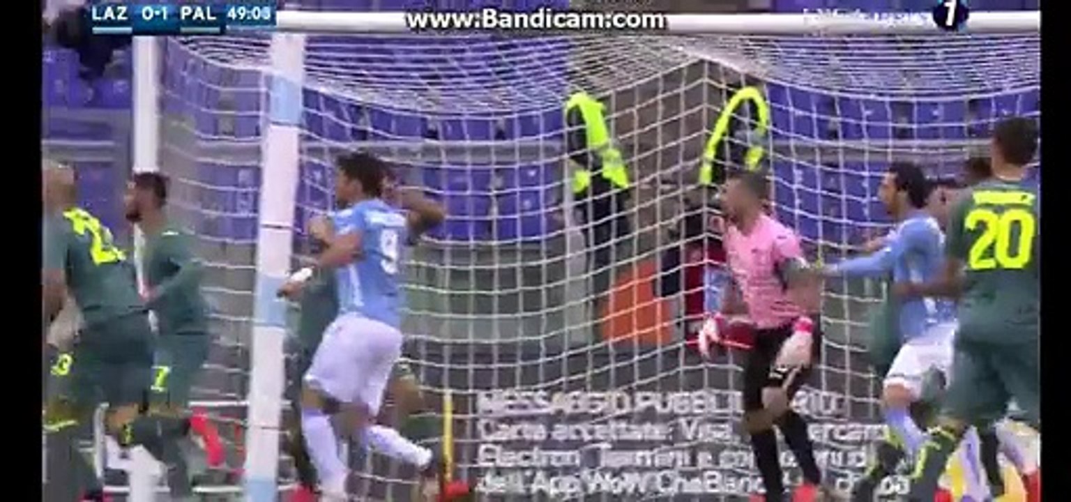Lazio DISALLOWED GOAL- Lazio vs Palermo - 22-11-2015