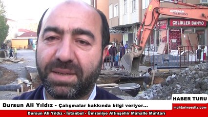 Altınşehir mah kanalkazı çalışmaları başladı.