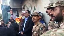Pakistan Chipboard Factory Jhelum burn by Extremist  Mullah.An other mullah spek about it next day