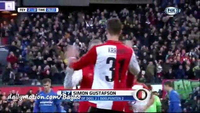 All Goals - Feyenoord 5-0 Twente - 22.11.2015 Eredivisie