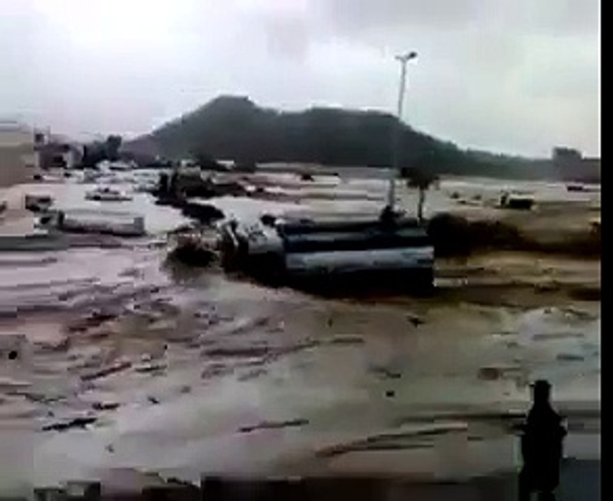 Flood In Saudi Arab After Heavy Rain