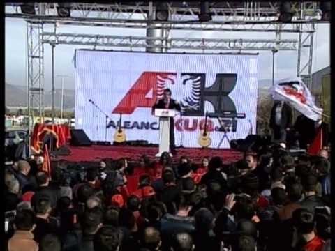 ALEANCA KUQ E ZI THIRRJE NE MORINE PER BASHKIMIN KOMBETAR TE SHQIPTAREVE LAJM