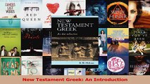 Neuen Testament Griechisch-Eine Einführung PDF Kostenlos