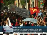 Fuerzas chavistas ensayan de cara a elección parlamentaria del 6D