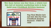 Free Trial Marketing Lead Tools For ClickBank Affiliate Business