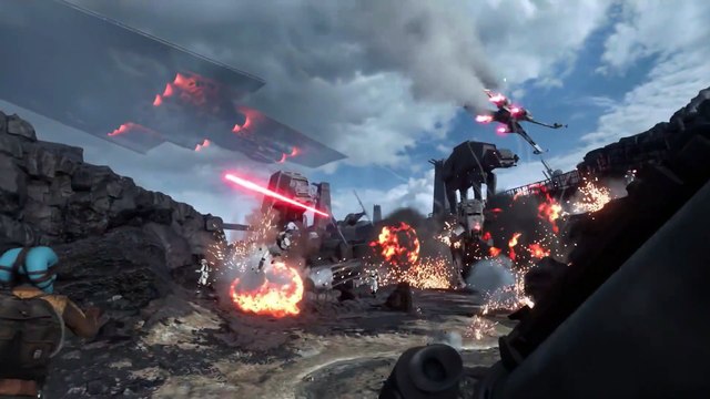 Star Wars Battlefront Gameplay - Trailer de lancement