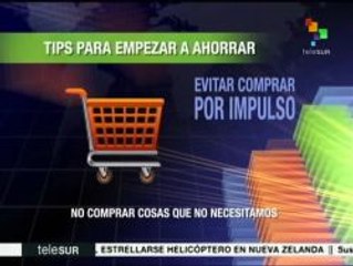 #EconomíaParaTi: Tips para empezar a ahorrar