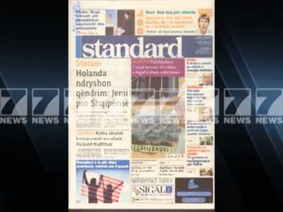 Shtypi i dites-Titujt kryesore te gazetave 7 dhjetor 2012