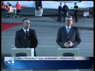 HARADINAJ NE TIRANE MBERRIN TE HENEN DO TE PRITET ME PROTOKOLL SHTETEROR LAJM
