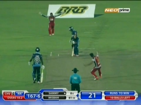 Mohammad Amir Deadly Yorker to Misbah-ul-Haq - CLEAN BOWLED!! BPL 2015