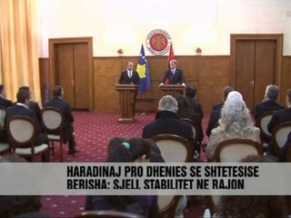 Haradinaj viziton Tiranen - Vizion Plus - News - Lajme