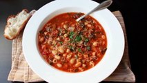 Minestrone Soup Recipe - Italian Vegetable and Pasta Soup