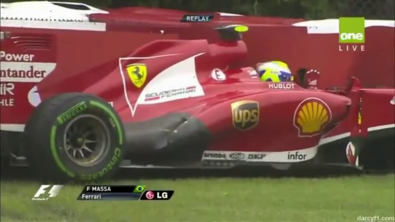 Massa Crash in Canada Qualifying 2013