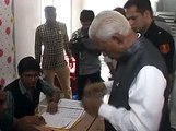 Rajkot voting by Karnataka Governor Vajubhai Vala
