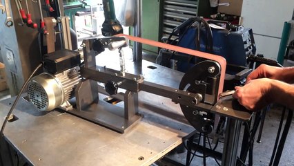 Belt grinder Meli94 with motor