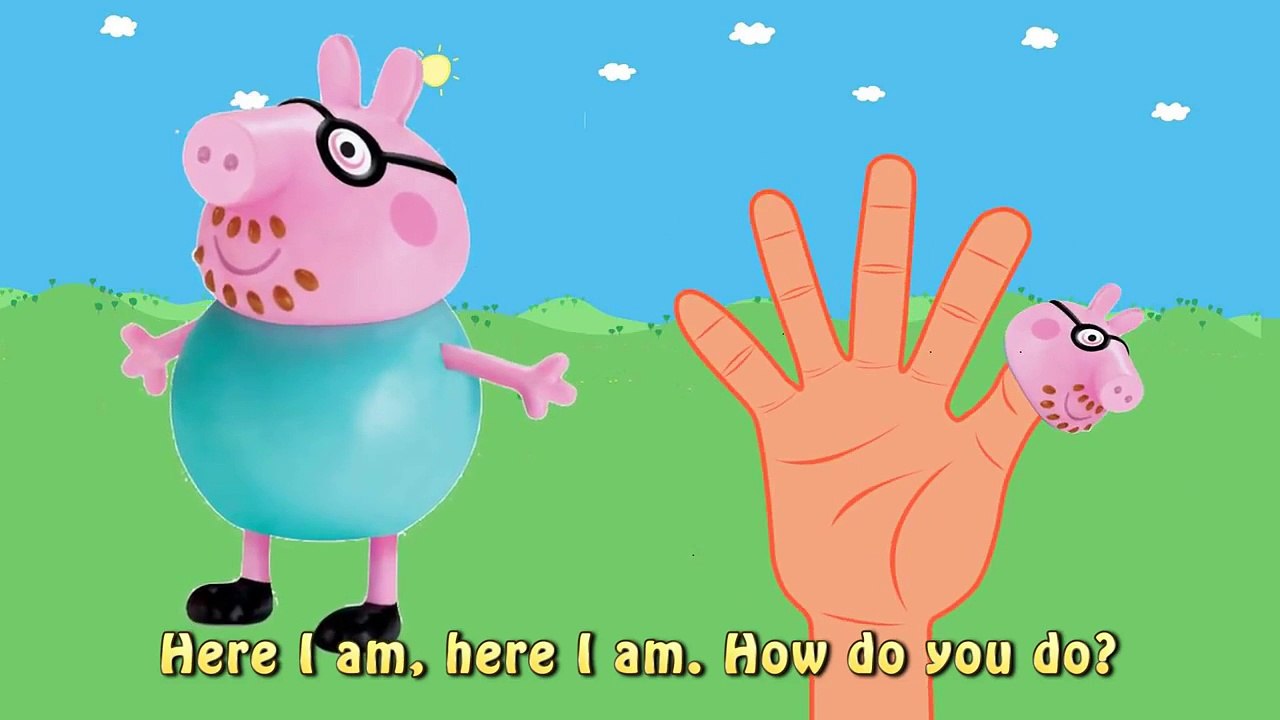 peppa pig family Peppa Pig Finger Family Song Toys Dinosaur Pepa Prase