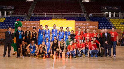 El Palau acull la festa de la XVIII Marxa Special Olympics