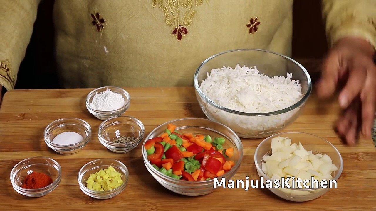 Vegetable Rice Cutlets - Appetizer Recipe