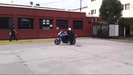 Police Showoff Goes Wrong