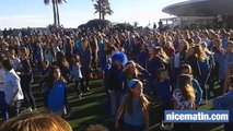 Bal flash sur la terrasse du Palais des Festivals de Cannes