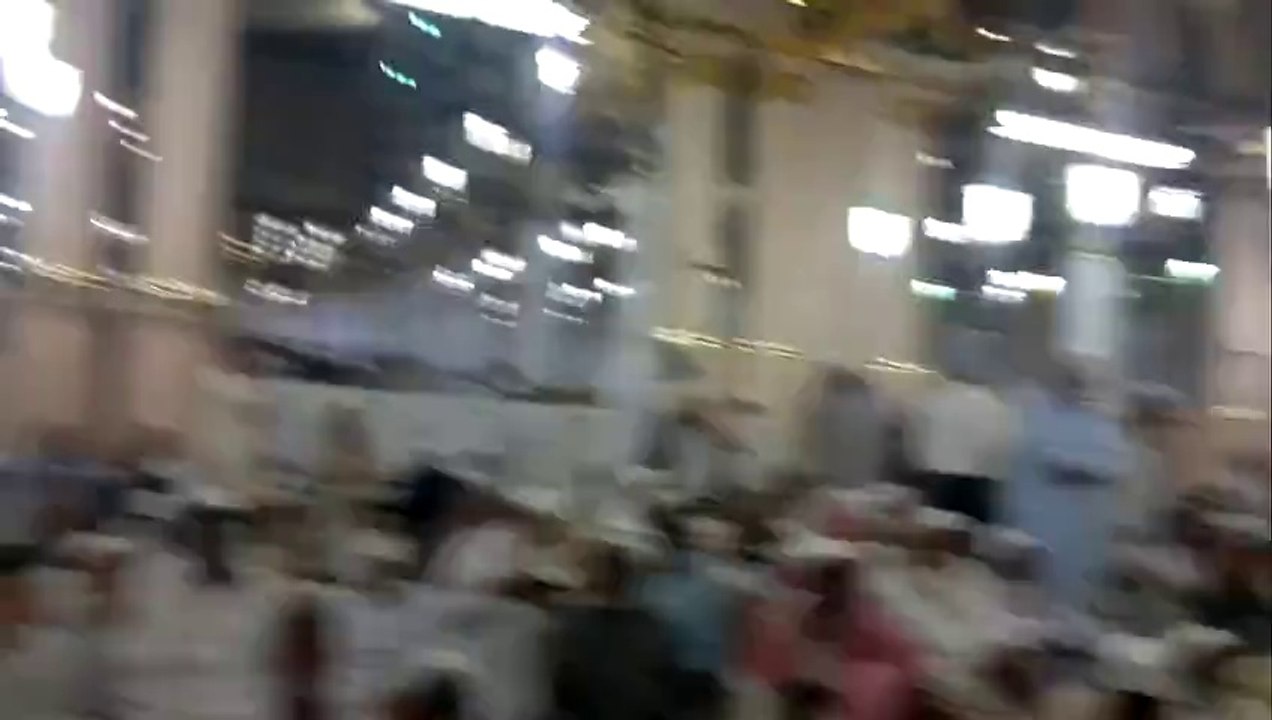 Back view of rowda e rasool
