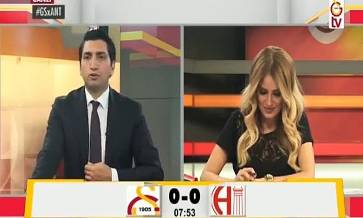 Galatasaray-Antalyaspor 3-3 _ Yasin Öztekin'in golü anında GS TV (21 Kasım)
