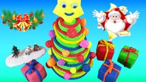 Play Doh Foam Clay Christmas Tree Presents Surprise Spider-Man Super Mario My Little Pony