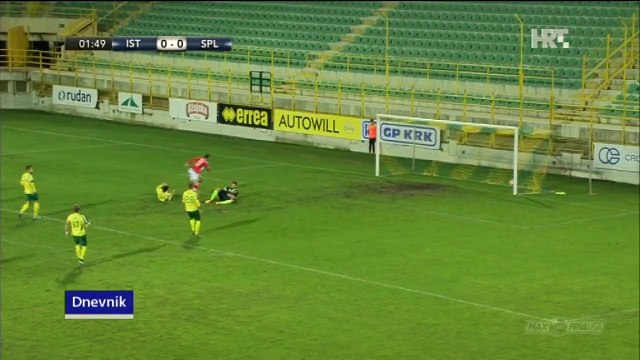 Istra 1961 - Split 1-1, golovi, 22.11.2015. HD