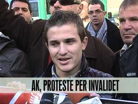 AK proteste per invalidët - Vizion Plus - News - Lajme