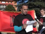 PROTESTA NE JUG SHOQATAT PATRIOTIKE DJEGIN FLAMURIN E 