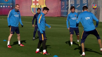 FCB Training Session- Post-Clásico recovery session