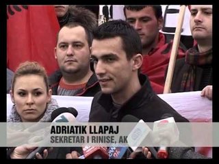 AK, proteste ne qytet Studenti - Vizion Plus - News - Lajme