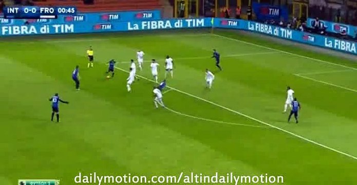 Stevan Jovetić Amazing Try to Score - Inter Milan vs Frosinone - Serie A - 22.11.2015