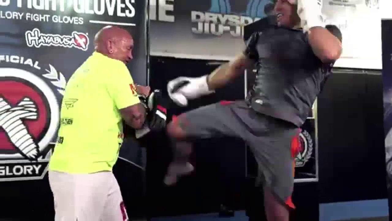 Georges St. Pierre Looking Killer Back in Training 2015