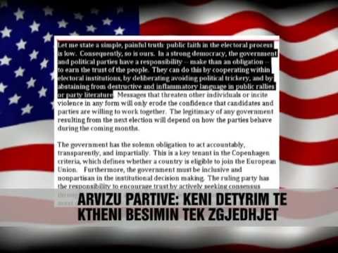 Arvizu partive: Ktheni besimin tek zgjedhjet - Vizion Plus - News - Lajme