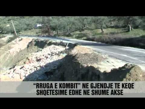 Probleme në rrugët e vendit - Vizion Plus - News - Lajme
