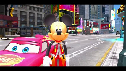 Mickey Mouse Playtime w/ Lightning McQueen Disney CARS 1080p HD
