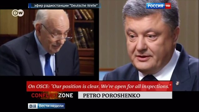 Deutsche Welle вывела Порошенко на чистую воду