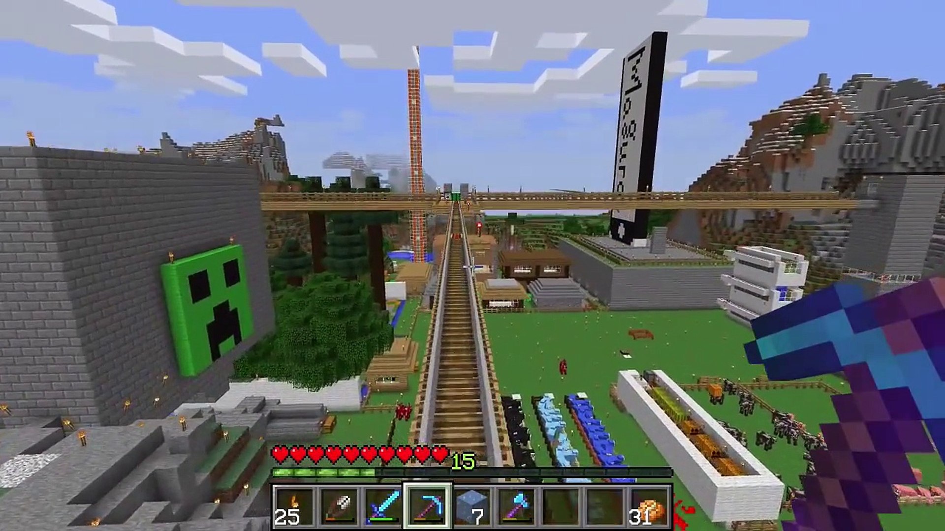 鮪の釣れるリソパ まぐにぃのマイクラ実況 195 お許しが出た