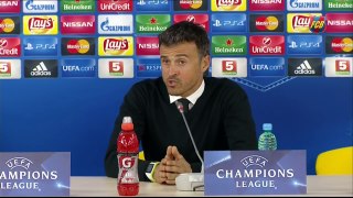 Luis Enrique pleased with clean sheet [ENG]