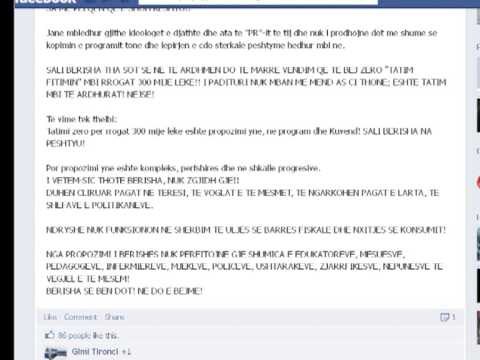 PS AKUZA BERISHES VODHI IDENE E PS PER HEQJEN E TATIMIT MBI PAGAT E ULETA LAJM