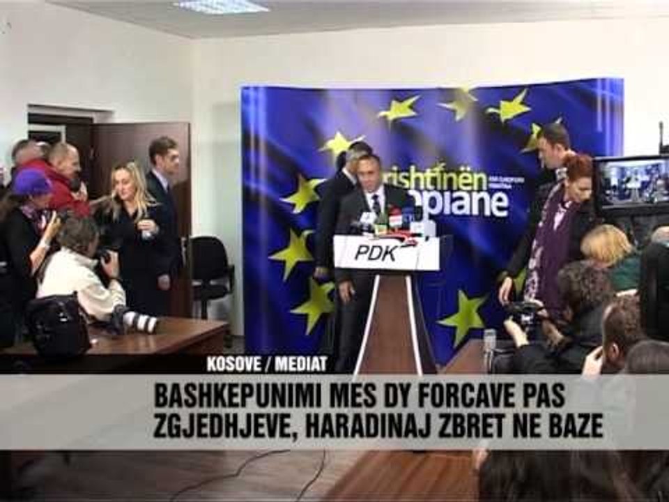 Koalicioni Thaçi -- Haradinaj, pas zgjedhjeve - Vizion Plus - News - Lajme