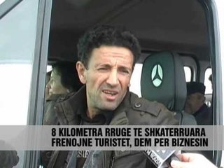 Rruga qe "izolon" Voskopojën - Vizion Plus - News - Lajme