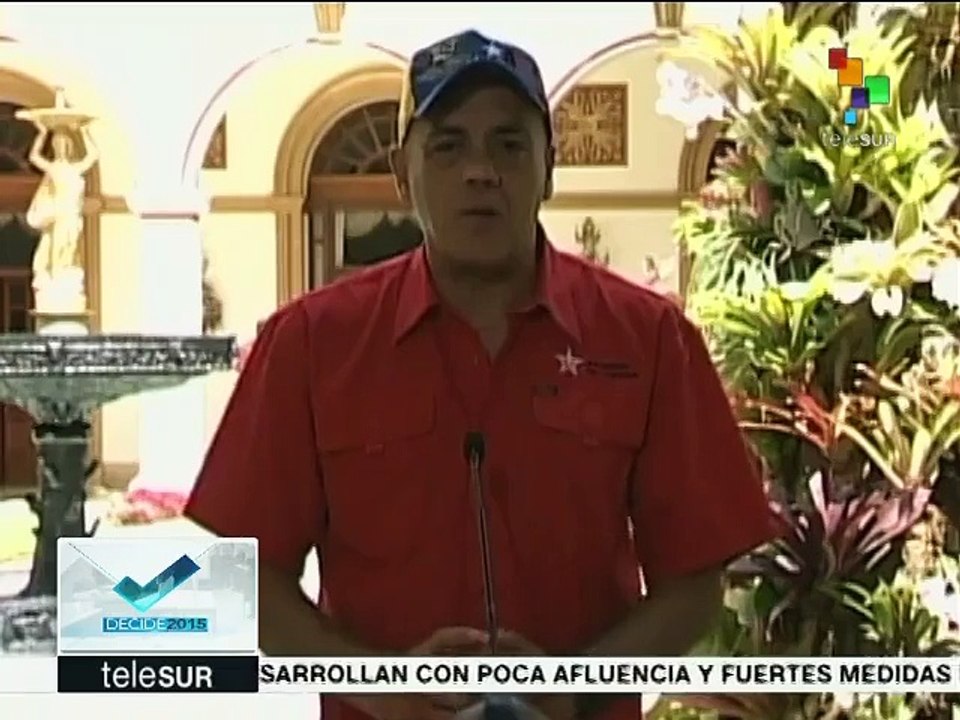 Jorge Rodríguez dice que venezolanos defenderán logros revolucionarios