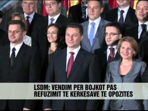 Maqedoni, opozita bojkoton zgjedhjet - Vizion Plus - News - Lajme