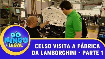 Download Video: Celso visita a fabrica da Lamborghini - Parte 1