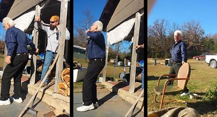 Blague de l'attaque du serpent