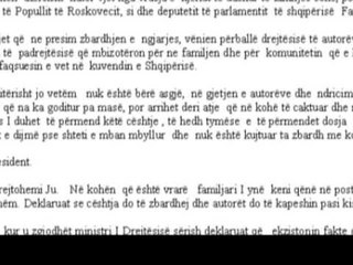 FAMILJA E F XHINDIT SHKRUAN LETER TE HAPUR KERKON ZBARDHJEN E VRASJES LAJM