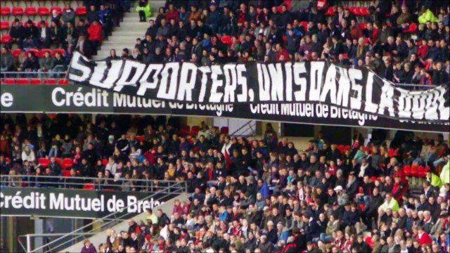 22/11/15 : SRFC-FCGB : supporters unis dans la douleur