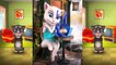 Talking TOm ABC song for baby - Nursery Rhymes Song Talking Angela